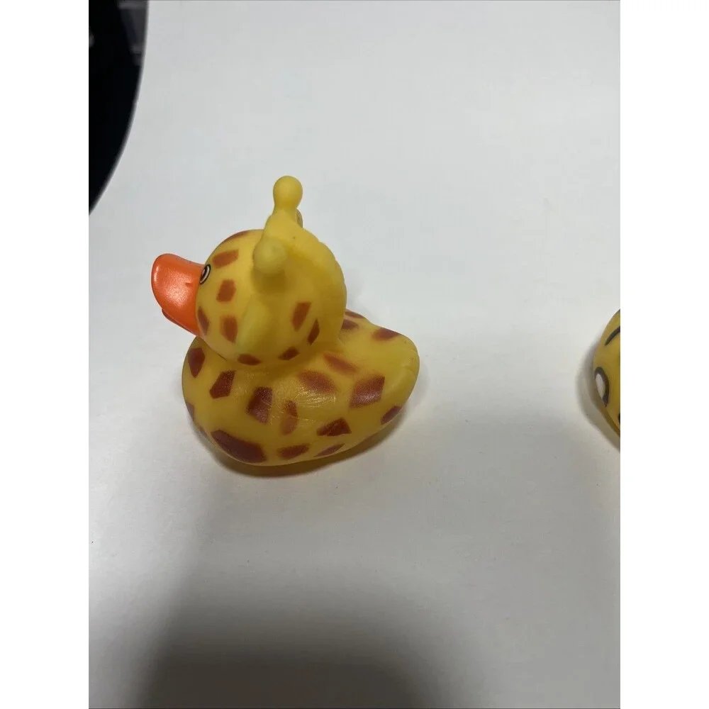 Lot of 6 Rubber Duckies Animal Theme for Jeep Enthusiast Ducking